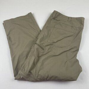 Columbia Omni-Shade Convertible Cargo Pants Men’s 42x30 Beige Outdoor Hiking